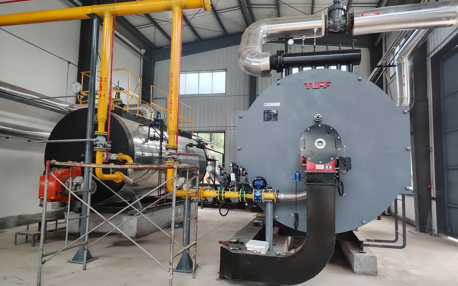 6 Thermal oil & steam boilers
